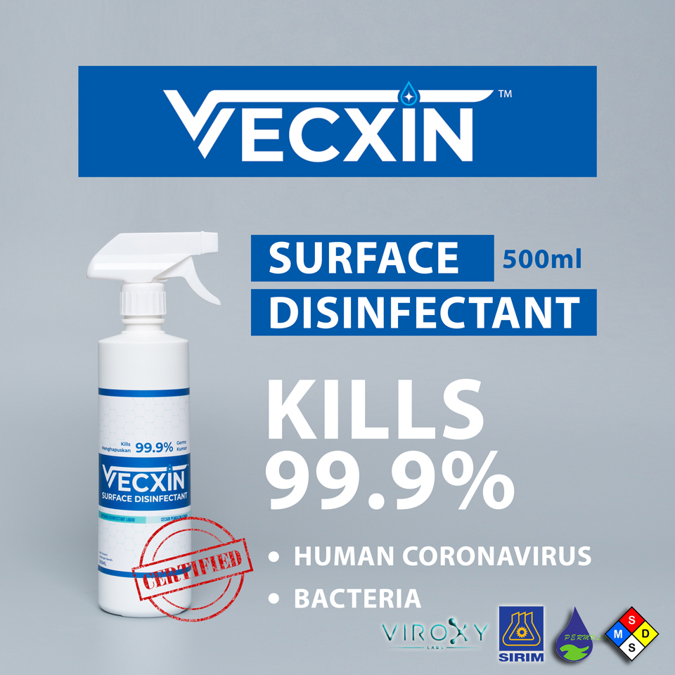 VECXIN Surface Disinfectant Spray - 500ML