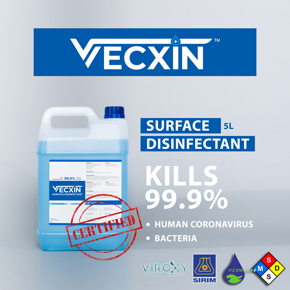 VECXIN Surface Disinfectant - 5L