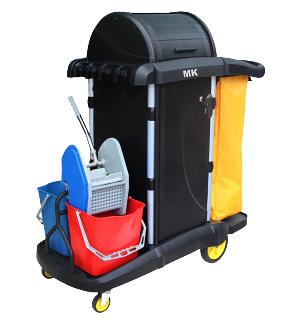 MK Multi-Purpose Fully Enclosed Janitor Cart